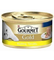 Gourmet Gold Kıyılmış Tavuk Etli Kedi Konservesi 85 gr