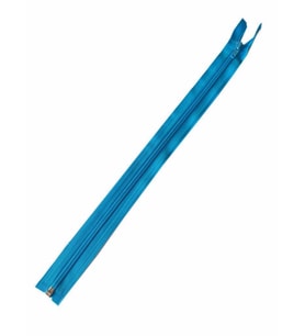 Angel Çanta Aksesuar Turkuaz Renk 40 Cm Plastik Diş Fermuar Fd10