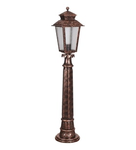 AVONNI BSU-68211-BKR-B Kahverengi Boyalı Dış Mekan Aydınlatma E27 ABS Cam 18cm