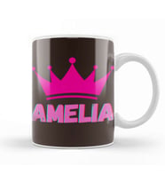 Amelia  Name personalized Custom   vintage Retro Rainbow Style Design Gift Baby Gift For Her Kupa Bardak Porselen