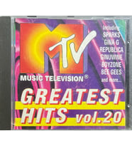 (Müzik CD sidir - Plak Değildir) CD Mtv Music Television Greatest Hits Vol.20 CD