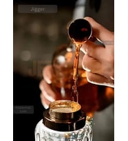 Jigger Çift Taraflı Bar Ölçeği Paslanmaz Kokteyl Ölçeği Barmen Ölçü Kabı Çelik 20/40 cc
