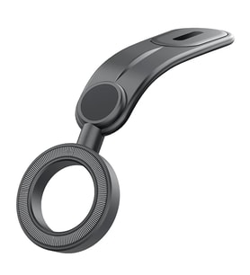 ALLY Magsafe Uyumlu Araç İçi Torpido Üstü Manyetik Telefon Tutucu-(5775) - ETC2800-6557 (Siyah)