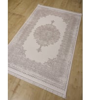 GABARDİN HALI ALESSA 8011 KREM BEJ KLASİK SALON HALISI 160X230 CM