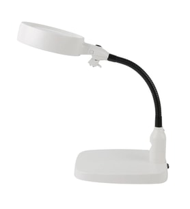 Masaüstü 10x Led Işıklı Büyüteç Okuma El Sanatları Onarım Büyüteç 7765