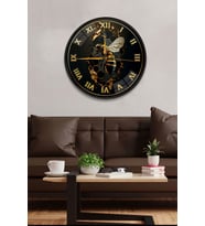 Arılar Duvar Saati - 29 cm