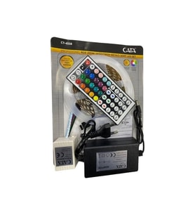 Cata Ct-4558 5 Metre Rgb Şerit Led Seti 15 Renk Trafo + Kumanda