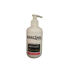 Marginal Vanilla Aphrodisiac Massage&Lubricant Gel 250 ml Vanilyalı Vajinal Kaydırıcılı Azdırıcı Masaj Jeli