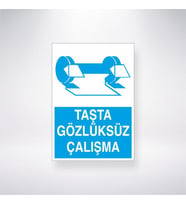 Taşta Gözlüksüz Çalışma 21x35 Arkası Yapışkanlı Levha