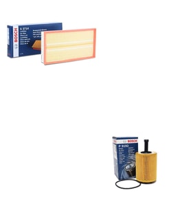 Bosch Filtre Bakım Seti Volkswagen Bora 2.3 Benzinli 150 Beygir 1998-2005 Hava + Yağ filtre