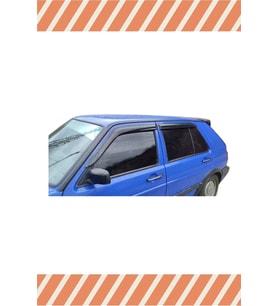Volkswagen Golf 2 Tüm 4'lü Mügen Tip Cam Rüzgarlığı
