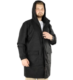 Mode XL Büyük Beden Erkek Yağmurluk Kapşonlu 22700 Siyah