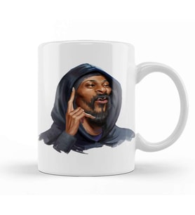 Snoop Dogg Mugshot 01 Kupa Bardak Porselen