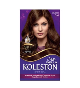 Koleston Kit Saç Boyası 3/4 Koyu Kestane