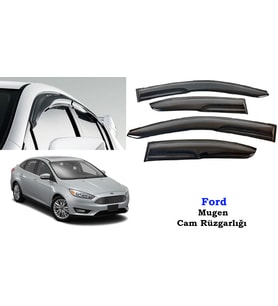 Ford Focus 4 Mugen Cam Kenar Rüzgarlığı 2011-