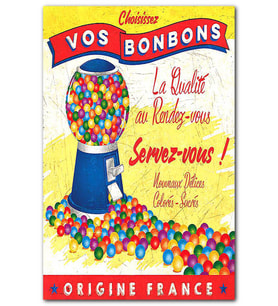 CakatabloBon Bon Şekerler Görseli MDF Tablo