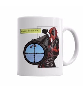 Deadpool Big Gun Kupa Bardak Porselen