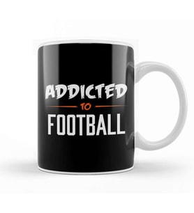 Addicted To Football Kupa Bardak Porselen