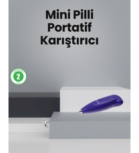 Mutfak İçin Mini El Mikseri – Kahve, Süt, Krema Sos Karıştırıcı