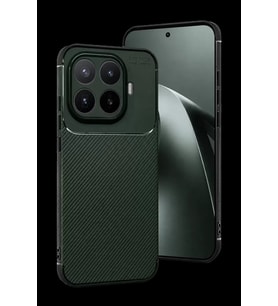 Xiaomi Mi 17T Pro Uyumlu Auto Focus Karbon Kapak - Koyu Yeşil