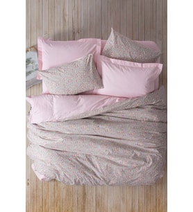 Cotton Box  Petite Sıhu Pembe Rnf. Çift K. Nevresim Takımı