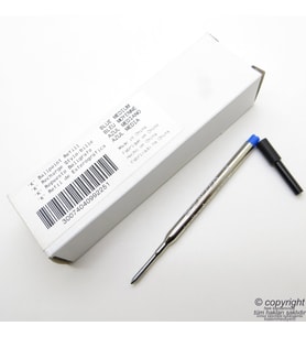 Sheaffer Tükenmez Refili Medium Mavi Yedek 12'li Kutu (Siyah-Gri)