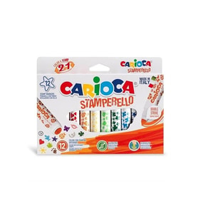 Carioca Stamperello Keçeli̇ Boya Kalemi̇ 12'Li̇