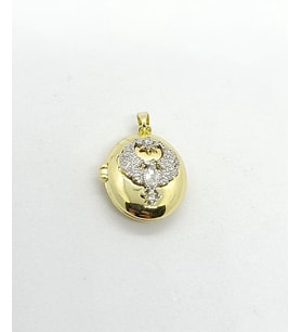 Gold Renk Alya Kolye Ucu