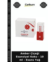 Özel Üretim Ferah Kalıcı Ev Kokusu Buhardanlık Amber Çiçeği Esansiyel Koku - 10 ml - Esans Yağ