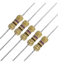 1/6W %5 4.7KOhm Karbon Film Direnç x 10 adet  (rf100) (Kahverengi)