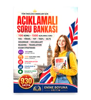 Tüm Sınavlar İçin İngilizce Açıklamalı Soru Bankası