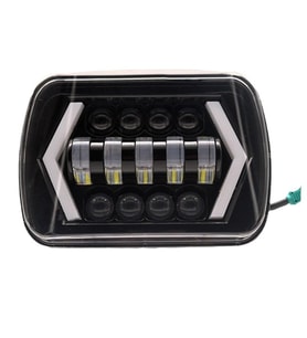 Offroad sis lambası beyaz, amber sinyal 60w 12-60v tek adet Premium tasarım