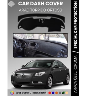 OPEL INSIGNIA A (2008-2013) Torpido Örtüsü Ön Göğüs Torpido Koruma Birebir Uyum Kaymaz Özel Kesim