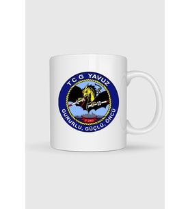 Tcg Yavuz F-240 Tasarımlı Kupa Bardak