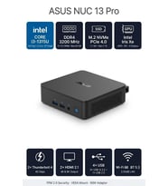 ASUS NUC13ANKI3 NUC13 PRO SLIM KIT - INTEL CORE I3-1315U MINI MASA ÜSTÜ PC