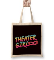 Theater Girl Theatre Geek Fan Acting Drama Actor Actress Bez Çanta Uzun Saplı