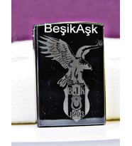 Kişiye Özel Çakmak Üzerine Lazer İle Takım Logosu, Amblem ve İsim Yazma