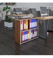 Kenzlife klasörlük raflı burutay cvz 70*80*30 kitaplık ofis arkalıksız