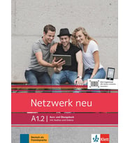 Netzwerk neu A1.2 Deutsch als Fremdsprache Kurs und Übungsbuch mit Audios und Videos