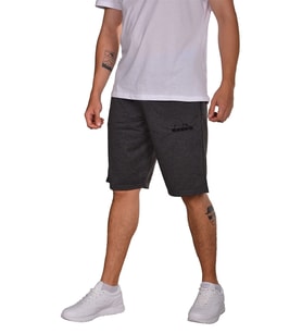 Diadora Mesa - Pamuklu Antrasit Spor Şort - DIADORAMESA (Antrasit)