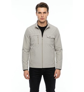 Erkek Mevsimlik Kanvas Spor Mont 8094 BGL-ST05337