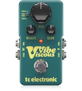 TC ELECTRONIC Viscous Vibe Efsanevi \ Shin-Ei Uni-Vibe\" Sesini Y