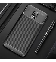 Xiaomi Redmi 8A Kılıf Esnek Soft Karbon Tasarım Legion Serisi (Siyah)