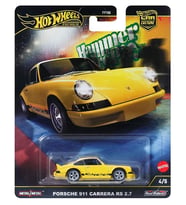 Hot Wheels Premium Car Culture - Porsche 911 Carrera RS 2.7 - Sarı (1/64)