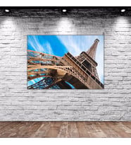BK Home Eyfel Kulesi Manzara Kanvas Tablo 50x70cm-1