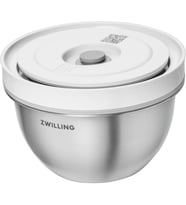 Zwilling Fresh & Save Bowls Vakumlu Saklama Kabı, S, 12 Santimetre, Paslanmaz Çelik, Metalik Gri (Çok Renkli)