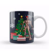 Groot Around The Christmas Tree Kupa Bardak Porselen