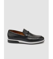 %100 Hakiki Deri Siyah Erkek Loafer