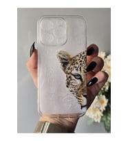 Iphone 16 PRO Uyumlu Desenli Şeffaf Telefon Kılıfı
