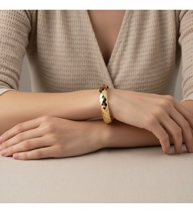 XUPİNG JEWELRY KARELİ KELEPÇE MODEL KELEPÇE